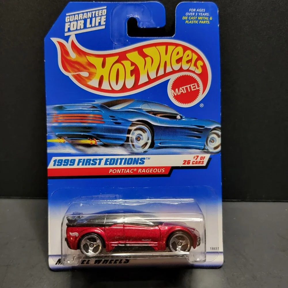 Hot Wheels Pontiac Rageous 1999 First Editions 7 of 26